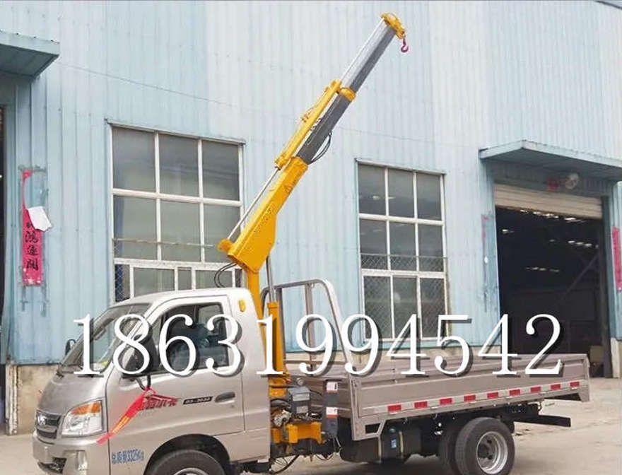 湟源县随车吊机小型蜘蛛吊改装1/2吨吊机吊车随车吊机汽车液压吊臂改装